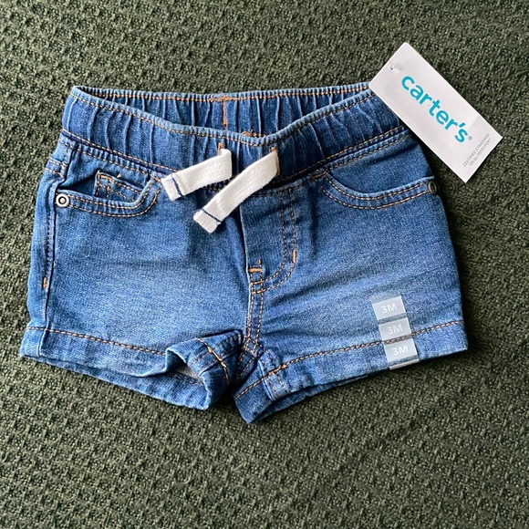 Carter's Other - Carter’s Jean Shorts - 3 Months